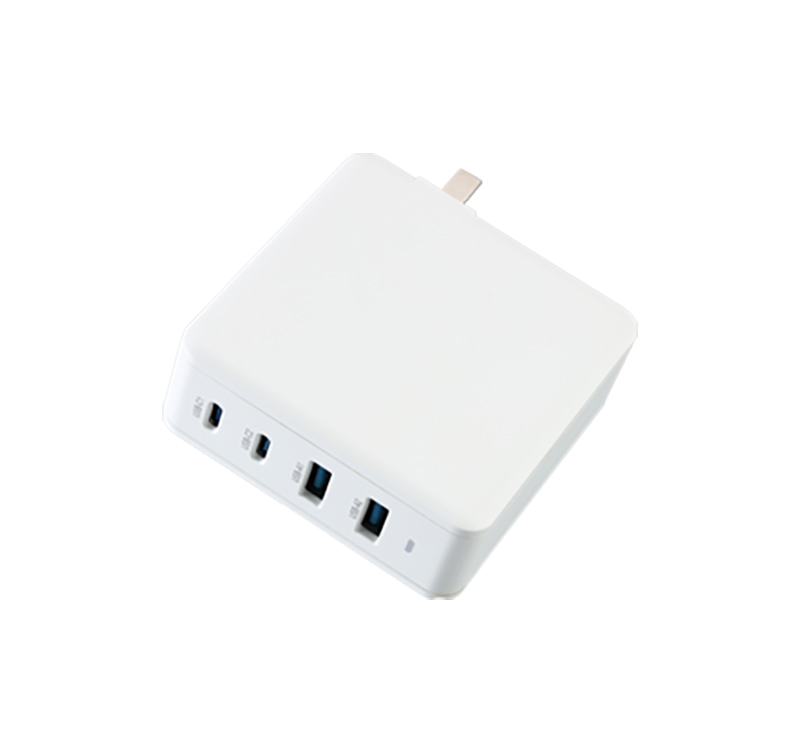 GaN 100W 2C2A fast walll charger US EU adapter